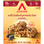 Atkins Soft Baked Protein Bar 4pk