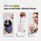 Hercules Burn of the Gods Fat Burner 60 Serves