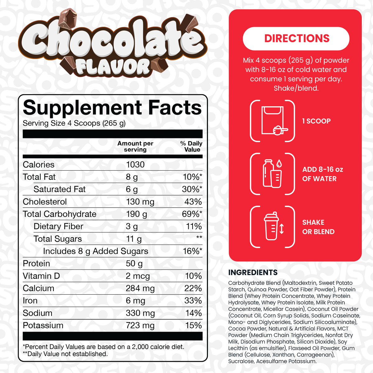 Basic Mass Gainer