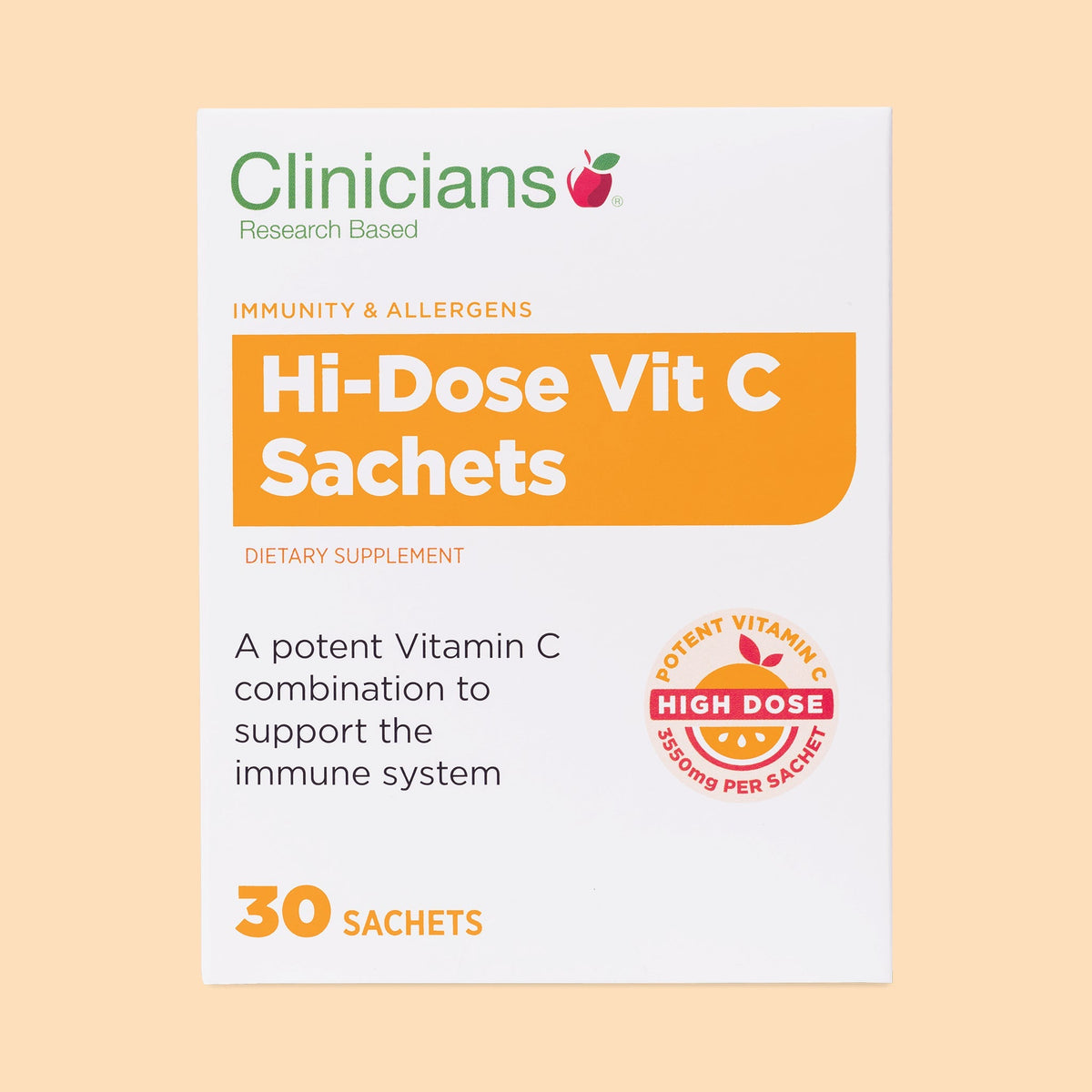 Clinicians Hi-Dose Vitamin C Sachets