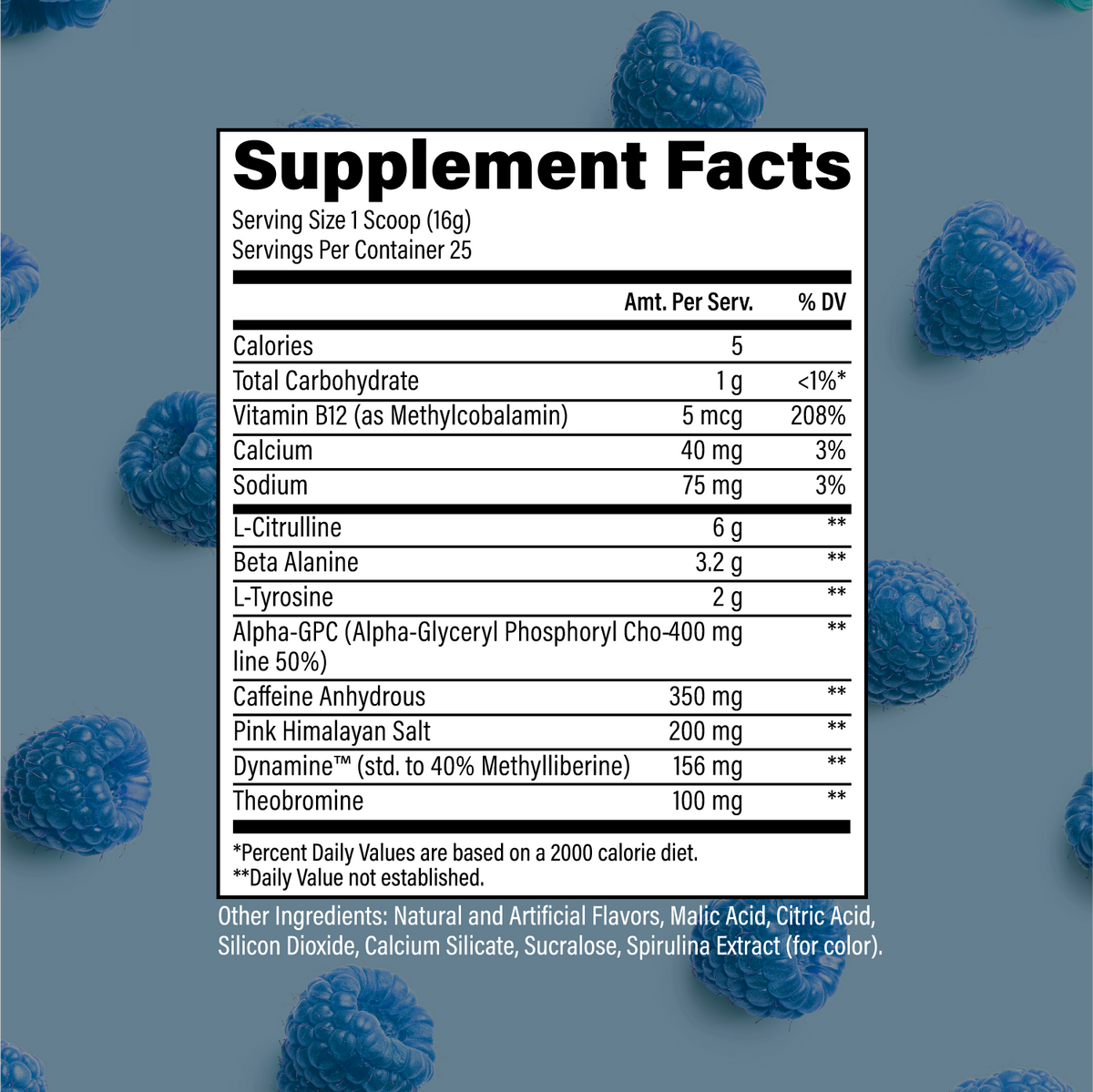 CBUM Essential Charged Pre-workout