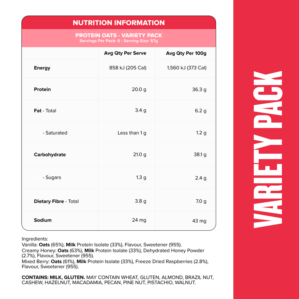 Muscle Nation Protein Oats