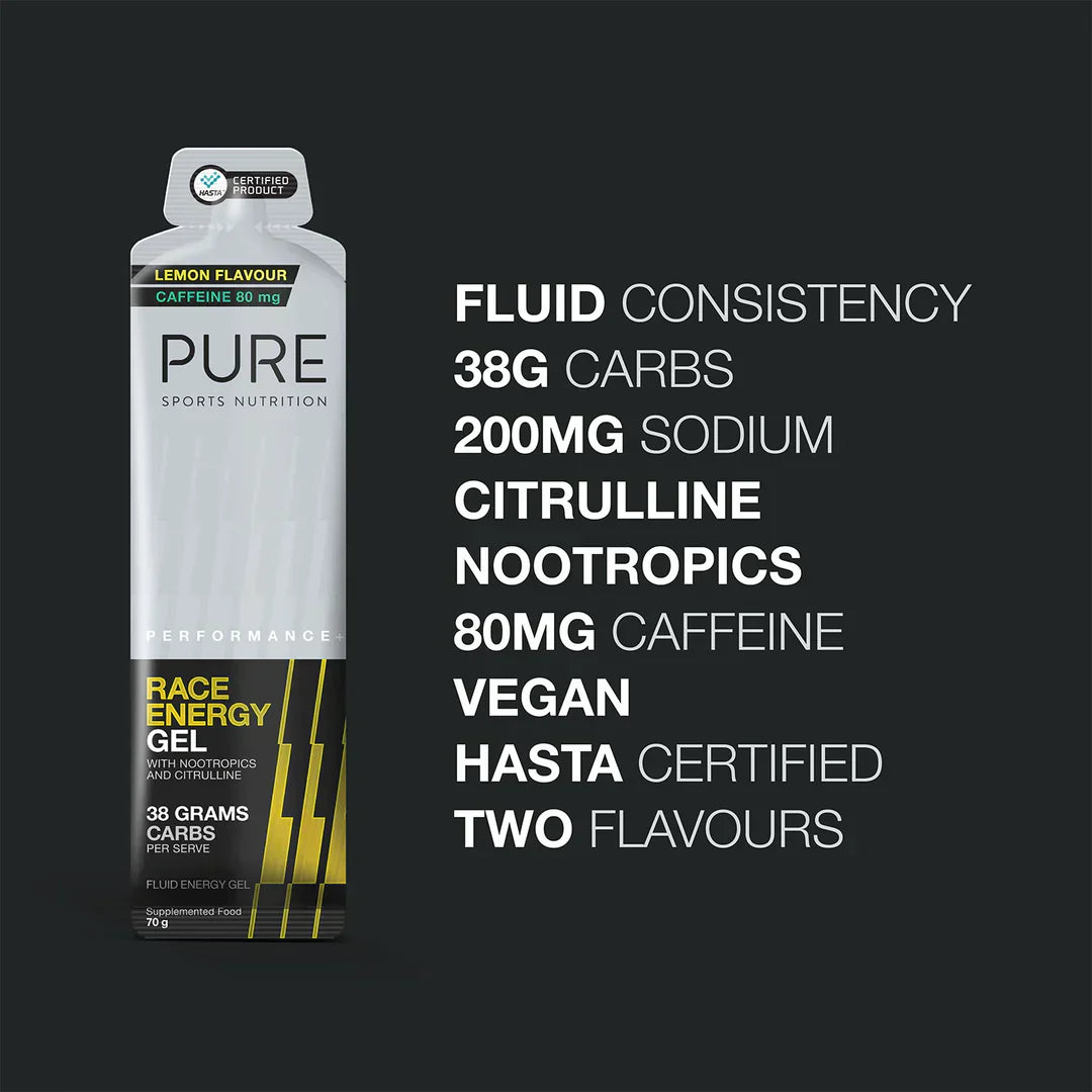 PURE Performance + Race Energy Gels