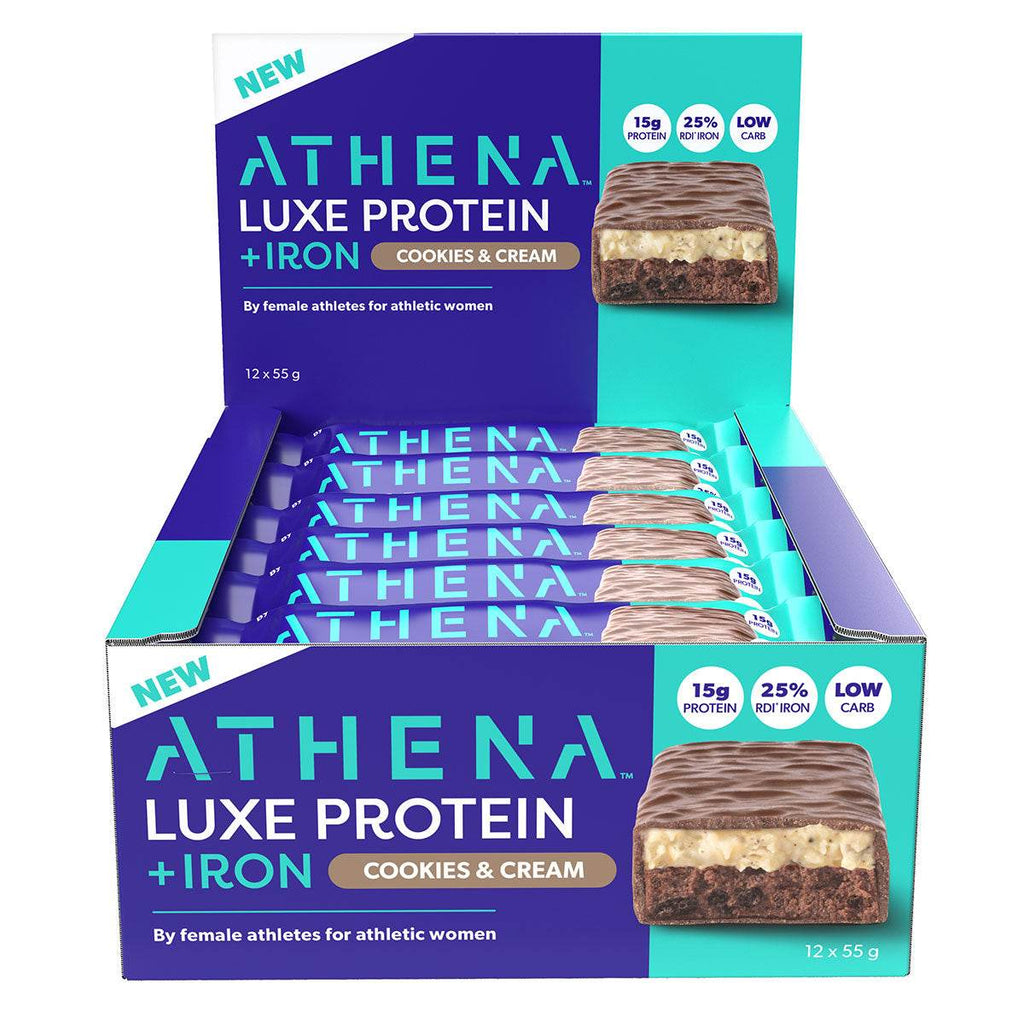 Athena Luxe Protein + Iron Bars