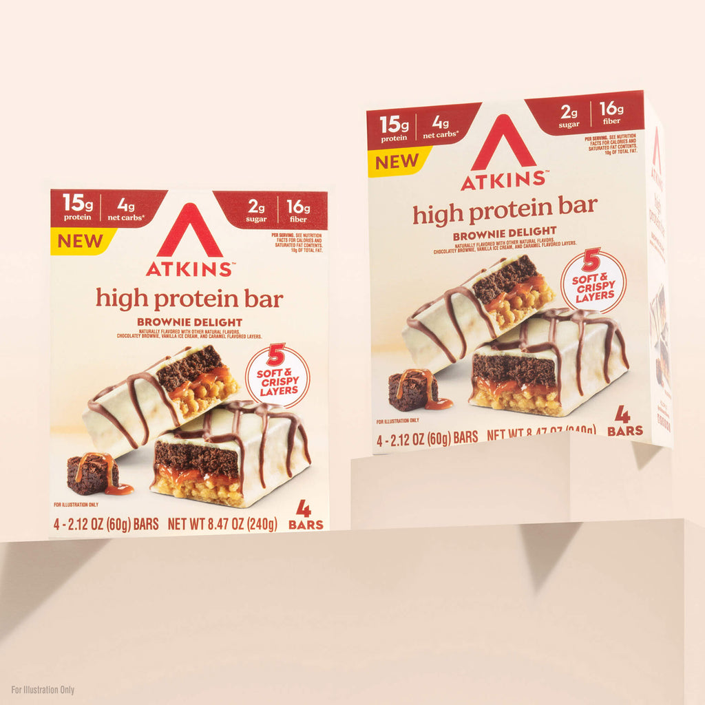 Atkins High Protein Bar 4pk