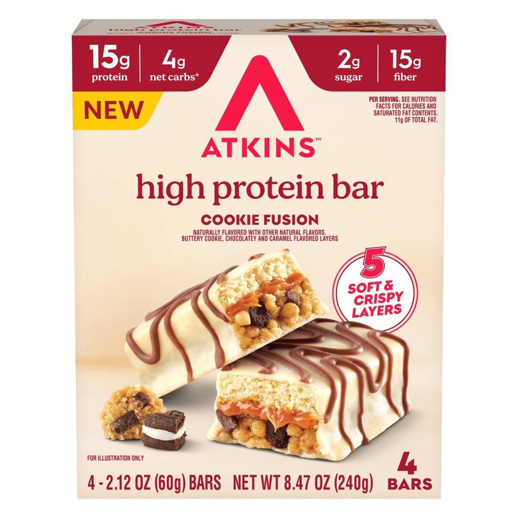Atkins High Protein Bar 4pk