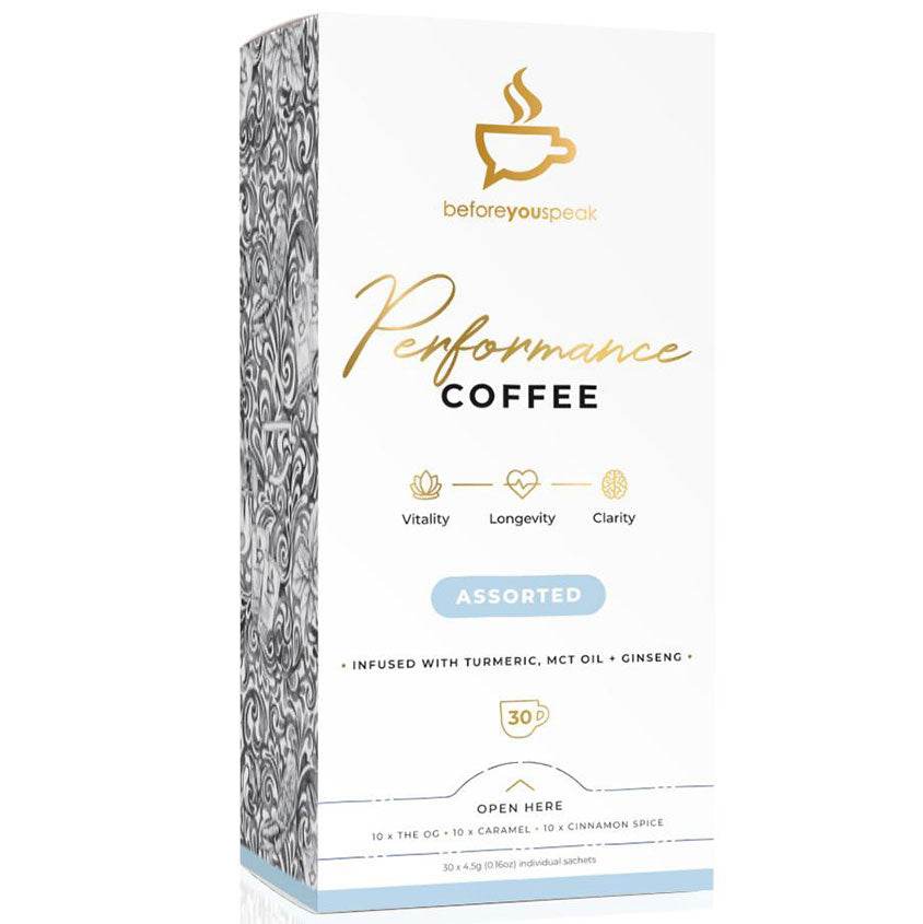 Before You Speak Performance Coffee