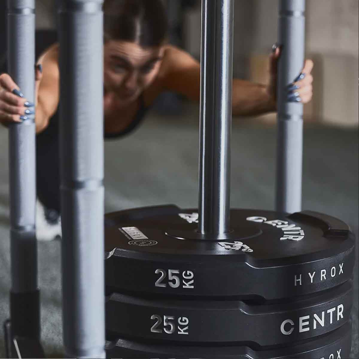 Centr x HYROX Competition Interlocking 25kg Plate
