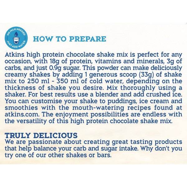 Atkins Advantage Shake Mix