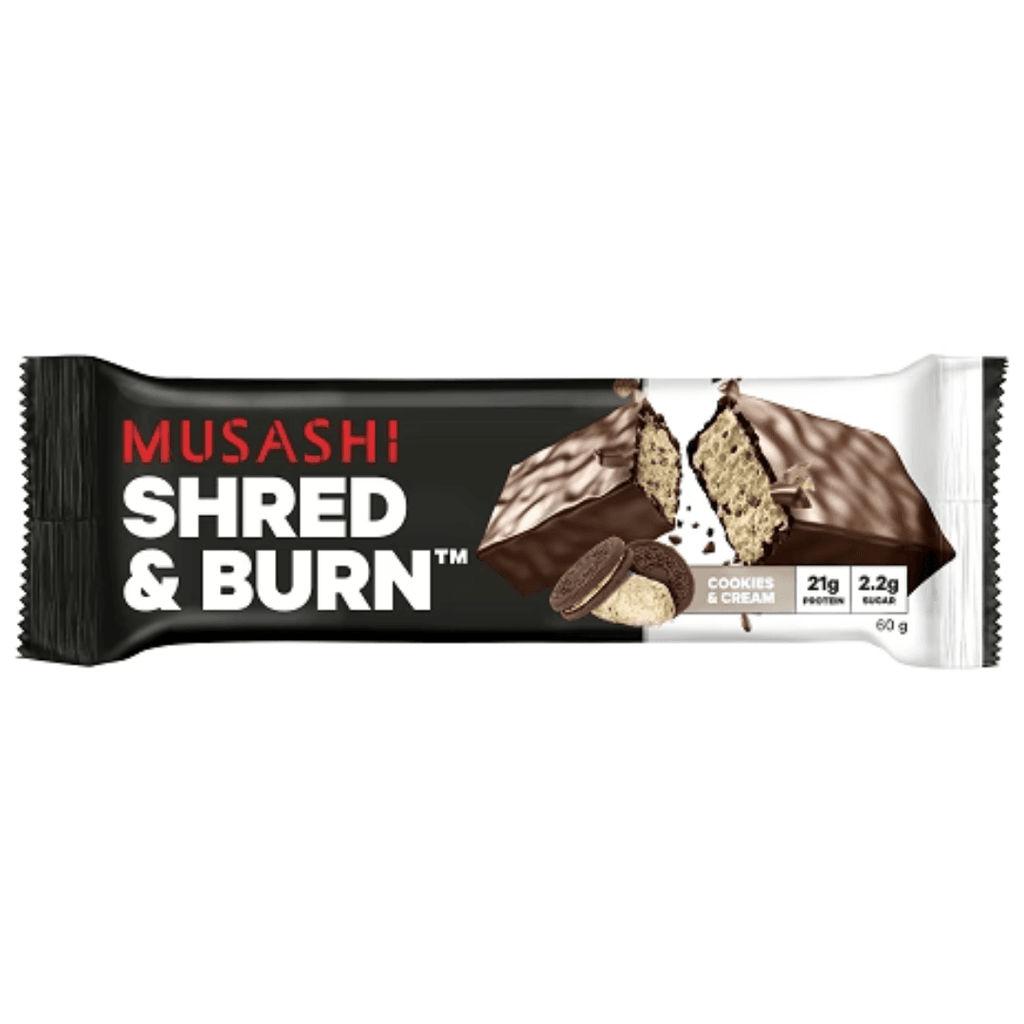 Musashi Shred and Burn Bars