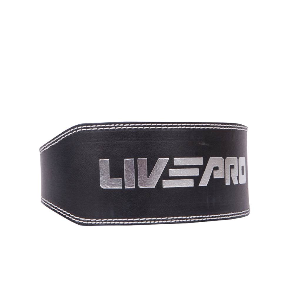 LivePro Weightlifting Leather Belt
