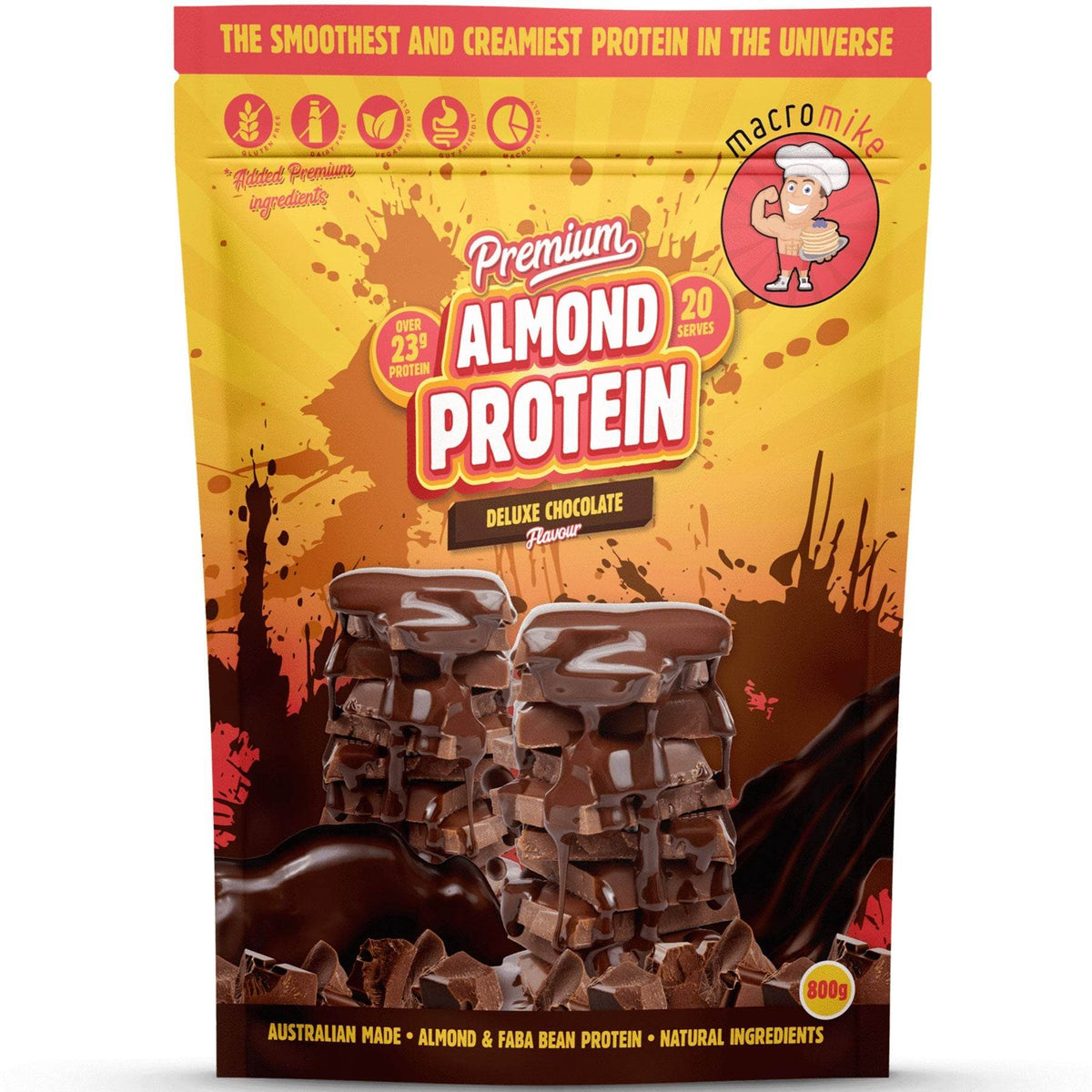 Macro Mike Premium Almond Protein