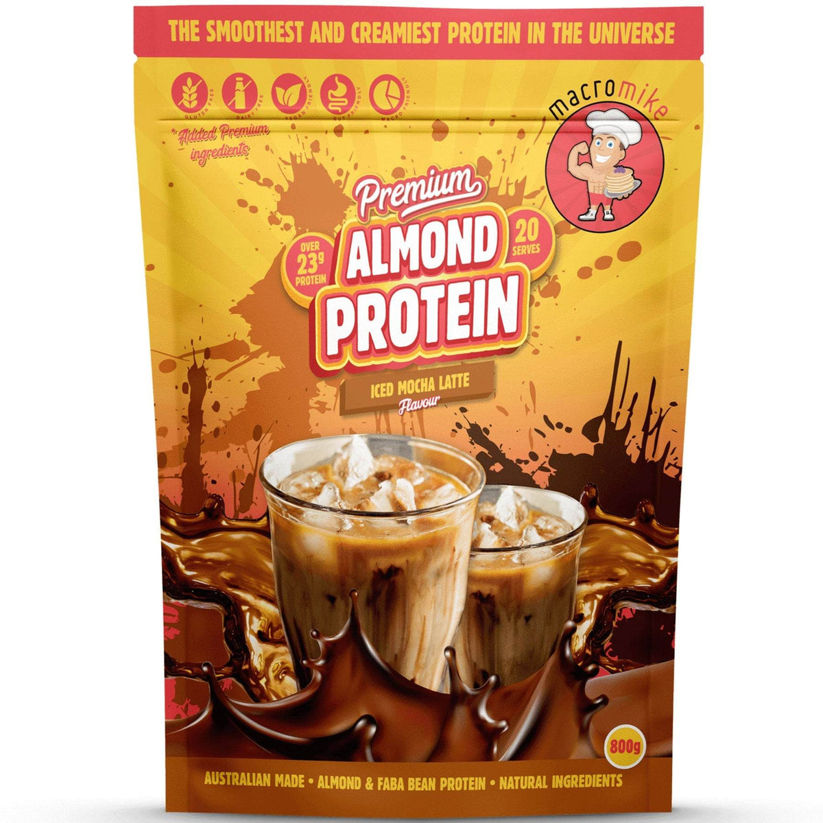 Macro Mike Premium Almond Protein