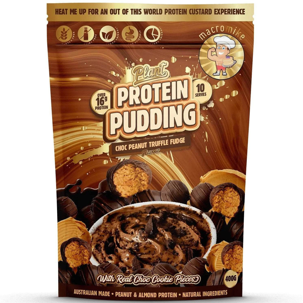 Macro Mike Plant Protein Pudding