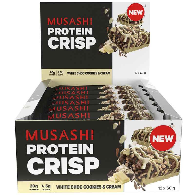 Musashi Protein Crisp Bars