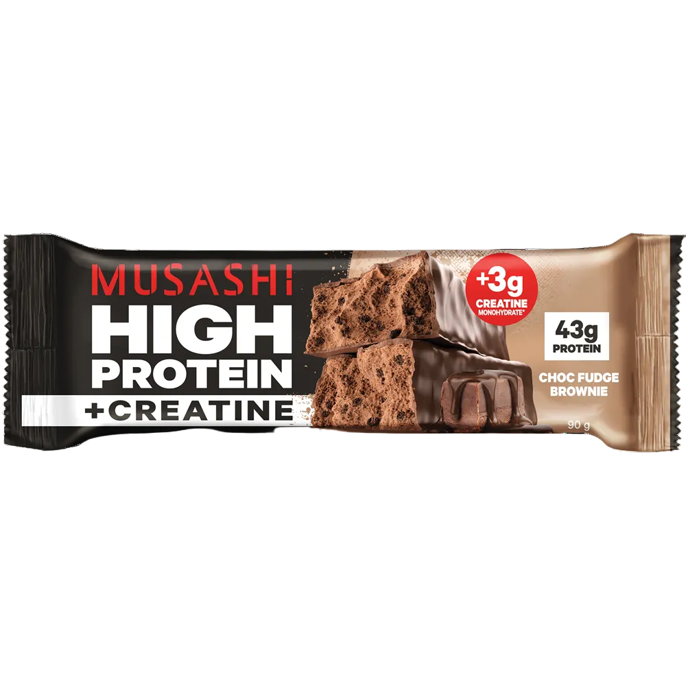 Musashi High Protein + Creatine Bars