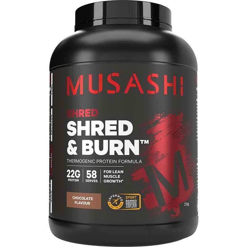 Musashi Shred & Burn Protein