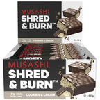 Musashi Shred and Burn Bars