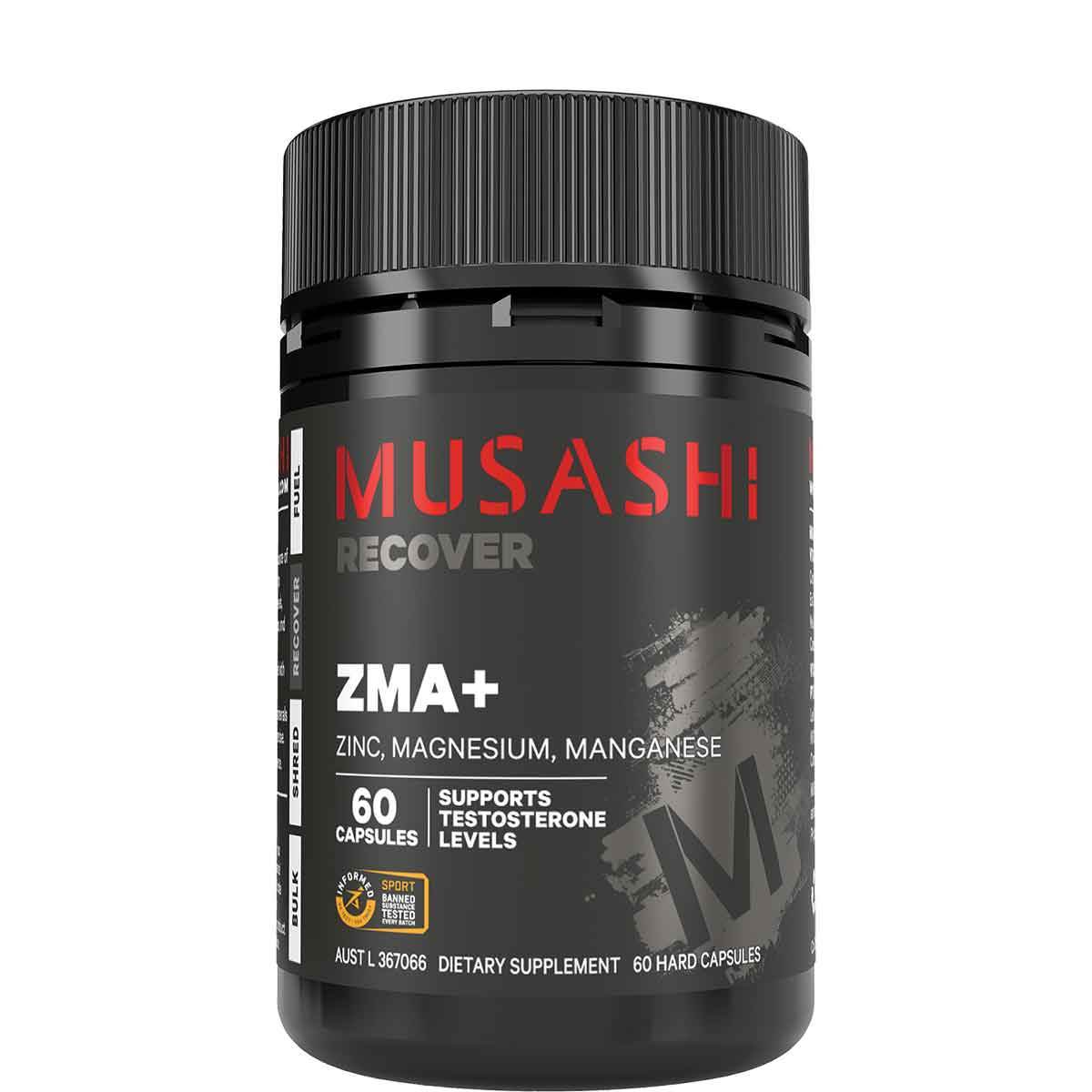 Musashi ZMA+ 60 Capsules