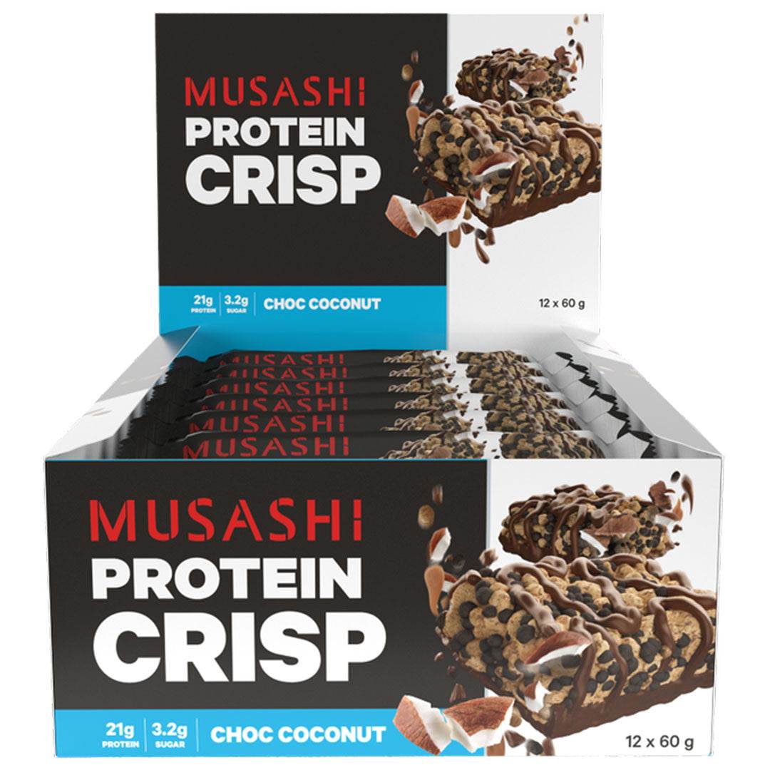 Musashi Protein Crisp Bars