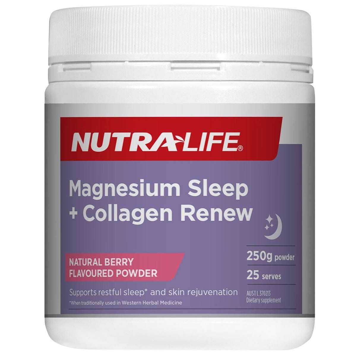 Nutra-life Magnesium Sleep & Collagen Renew 250g
