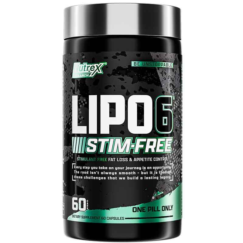 Nutrex Lipo-6 Stim Free 60 Capsules