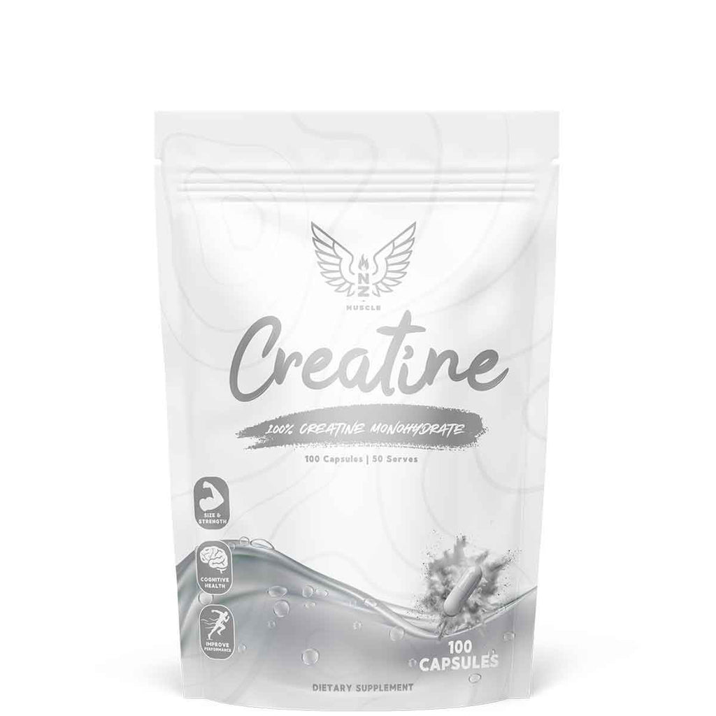 NZ Muscle Creatine Monohydrate Capsules