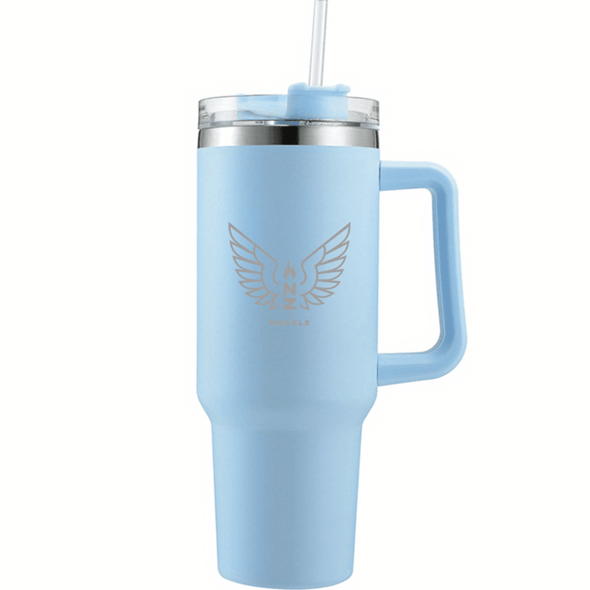 NZ Muscle Travel Tumbler 40oz (1180ml)