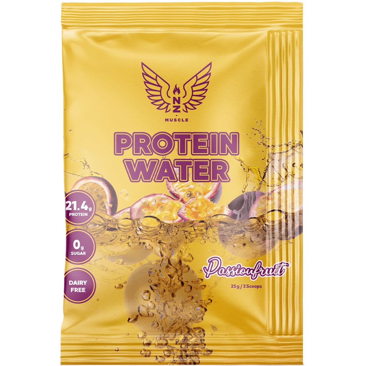 NZ Muscle Protein Water Sachet - 1 Sachet