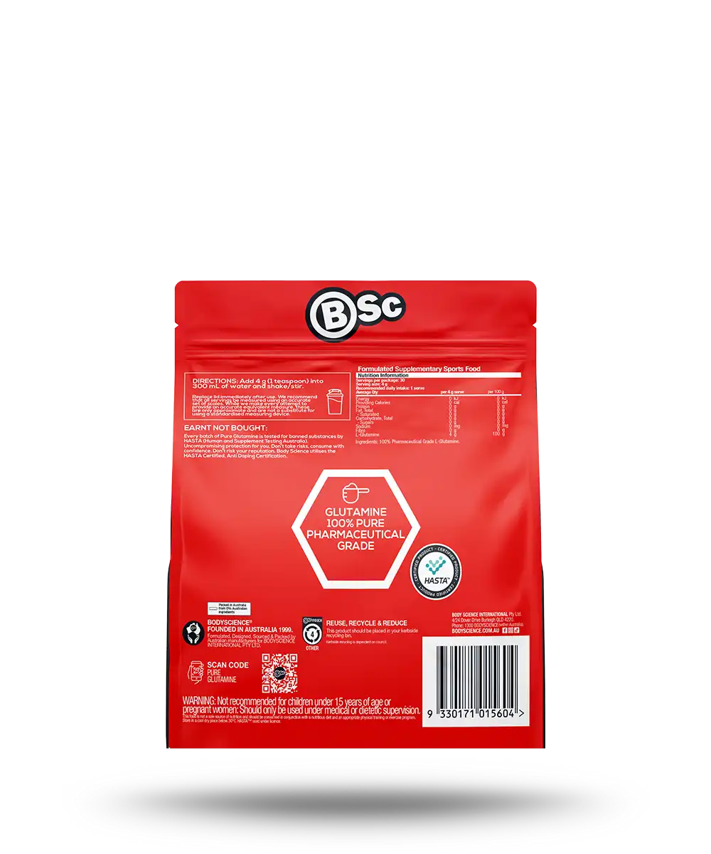 Bsc Pure Glutamine 120g