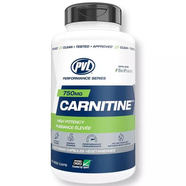 PVL Carnitine 750 - 90 Capsules