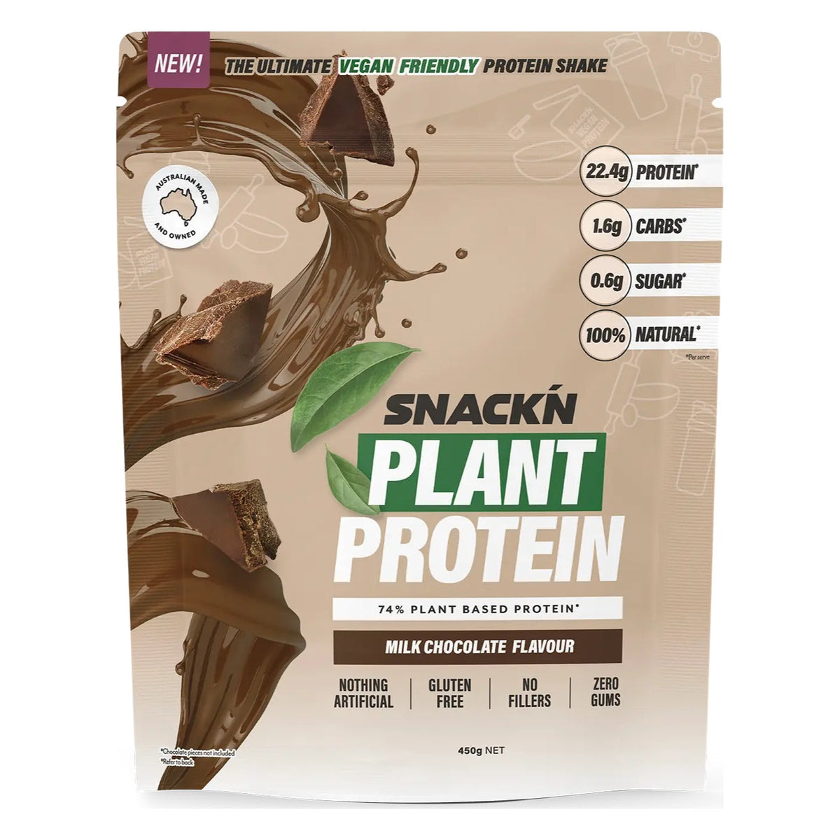 Snackn Plant Protein 450g