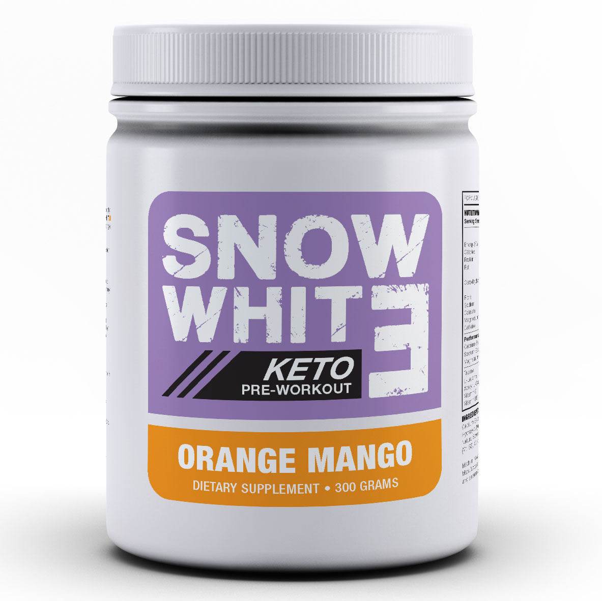 Snow White Keto Pre-workout