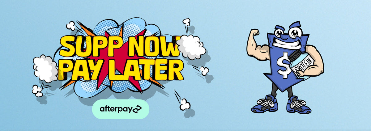 Supp now, pay later with Afterpay