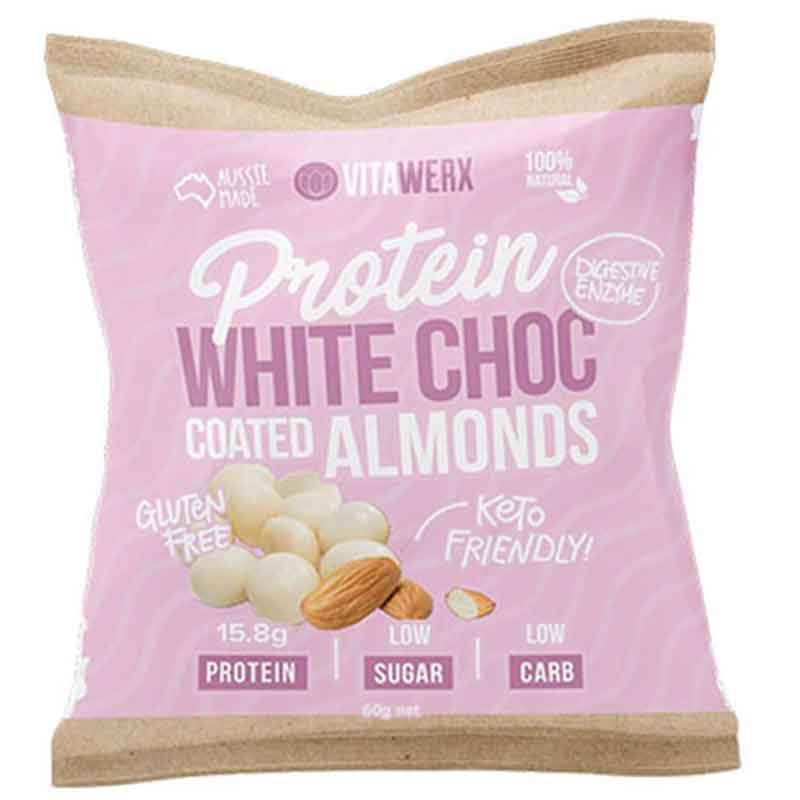 Vitawerx White Choc Coated Nuts