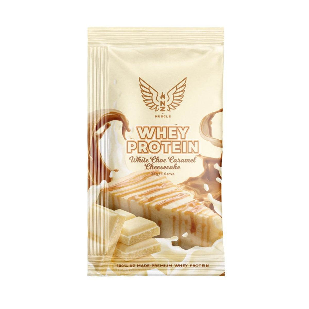 NZ Muscle Whey Protein Sachet - 1 Serve