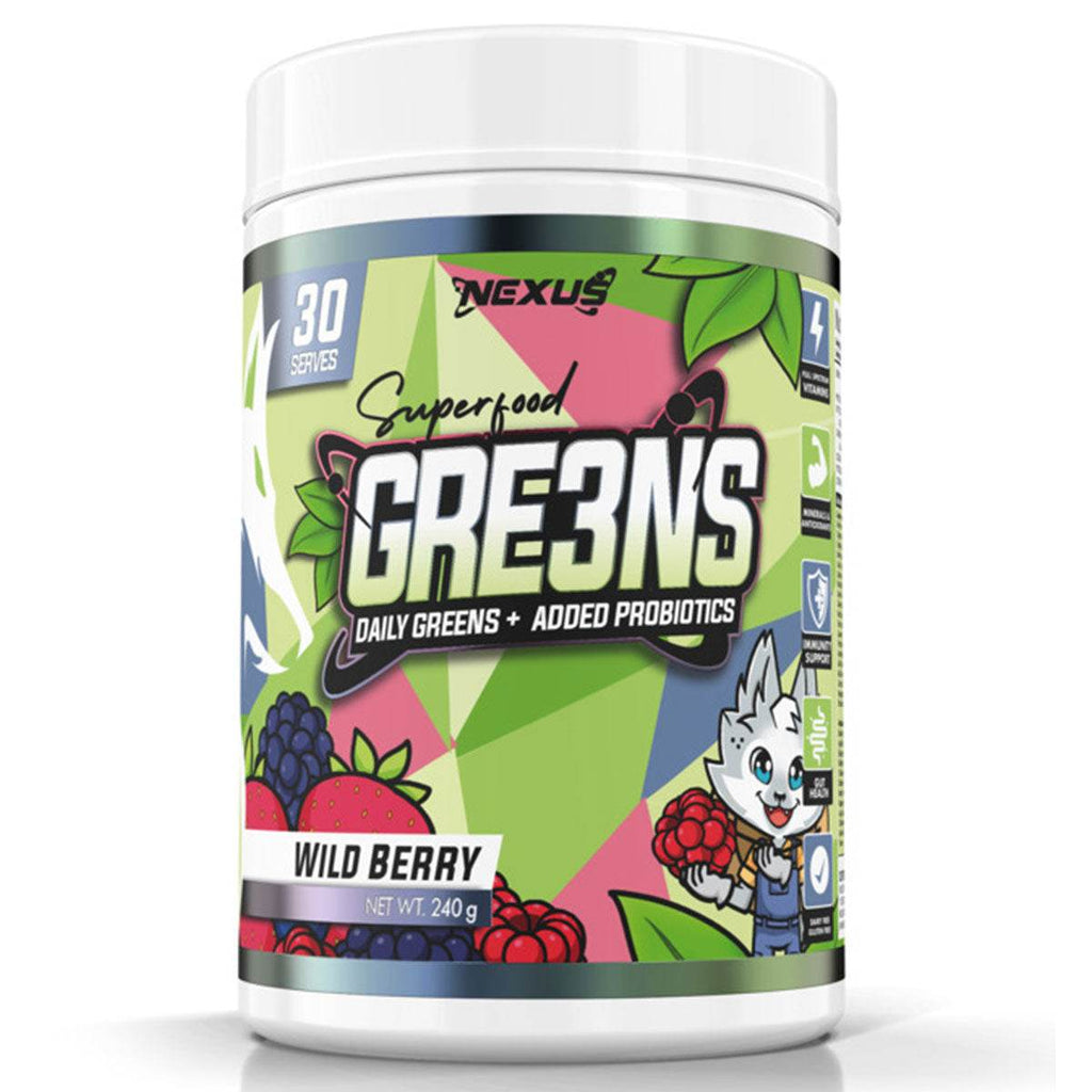 Nexus Sports Nutrition GRE3NS