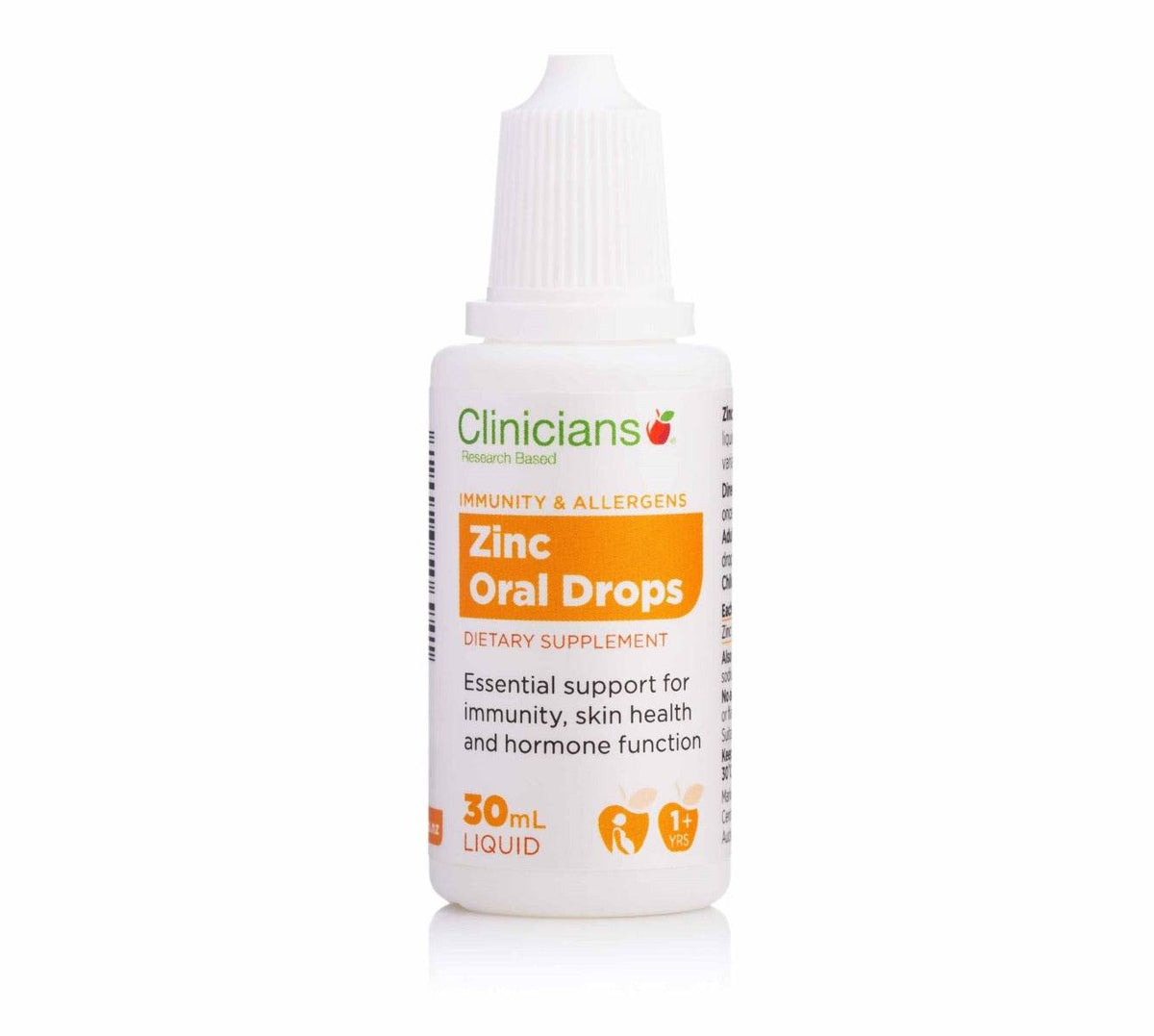 Clinicians Zinc Oral Drops
